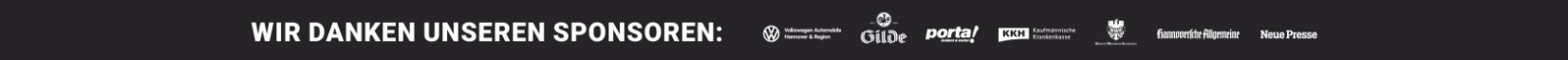 WIR DANKEN UNSEREN SPONSOREN: