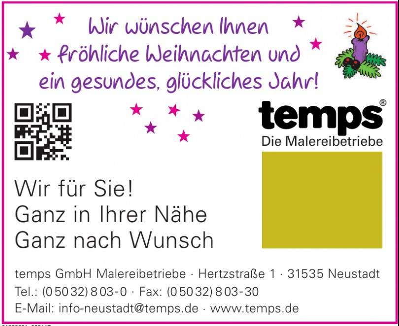temps GmbH Malereibetriebe