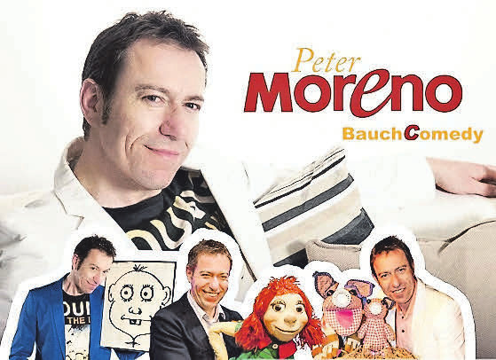 Bauchredner und Comedian Peter Moreno mit seiner neuen Soloshow „BauchComedy – Lachen ist Programm!“ Bauchredner und Comedian Peter Moreno mit seiner neuen Soloshow „BauchComedy – Lachen ist Programm!“
