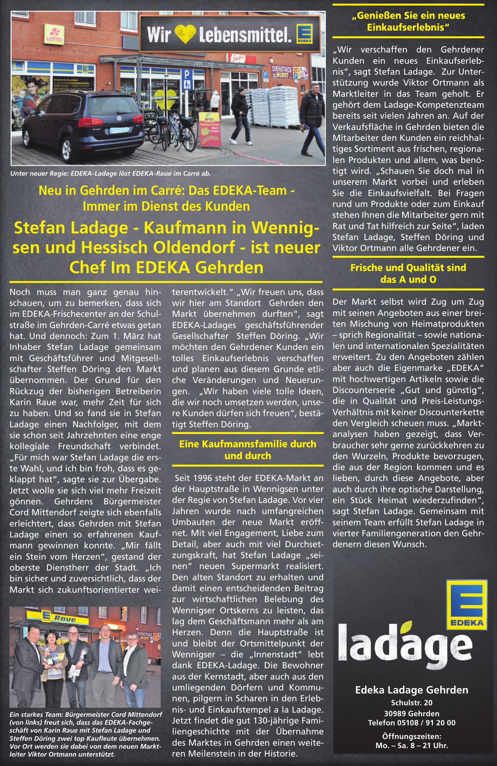 Edeka Ladage Gehrden