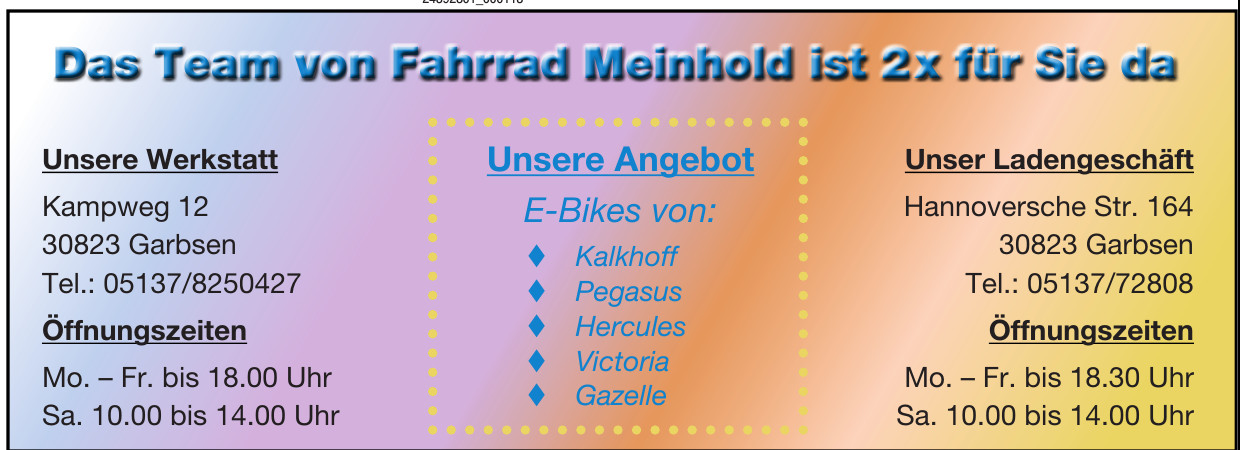 Fahrrad Meinhold