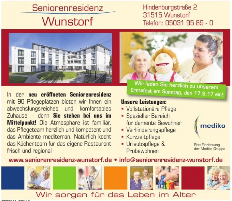 Seniorenresidenz Wunstorf