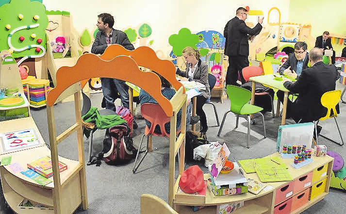 Förderung: Von klein auf zu lernen beeinflusst die spätere Bildung. Deutsche Messe/Rainer Jensen