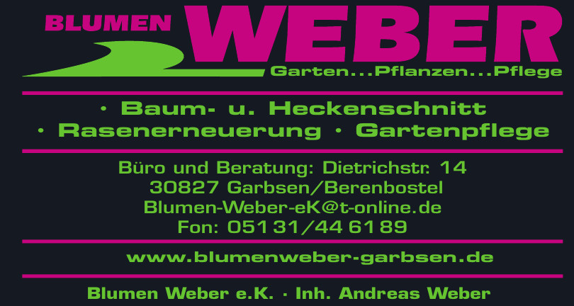 Blumen Weber