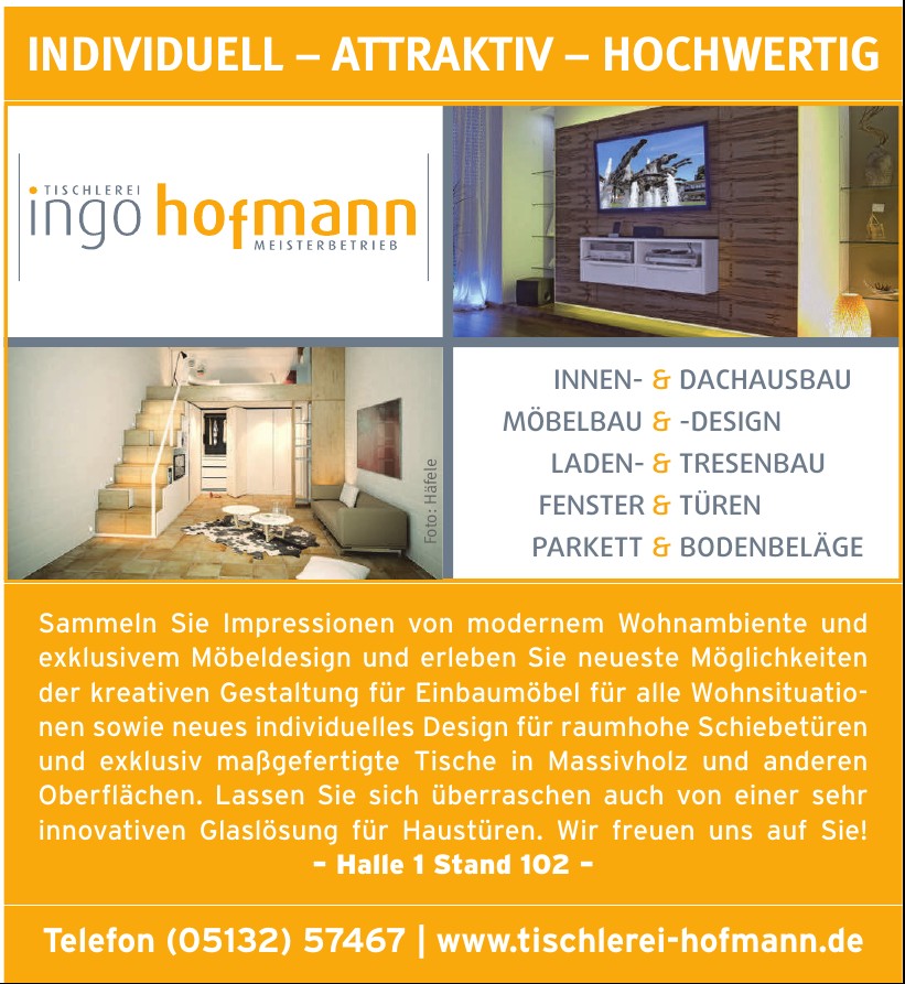 Tischlerei Ingo Hofmann Meisterbetrieb