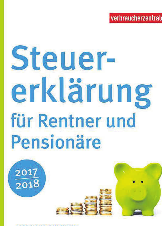 Ratgeber zur Rentnerbesteuerung.FOTO: VERBRAUCHERZENTRALE