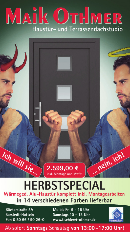 Maik Othmer Haustür- und Terrasendachstudio, Tischlerei